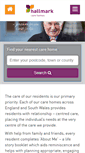 Mobile Screenshot of hallmarkcarehomes.co.uk